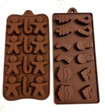 Set of 2 Christmas Chocolate