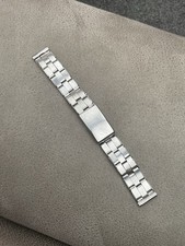 Genuine  Clewco S/Steel Expanding Rivet Bracelet For Rolex Bubbleback 