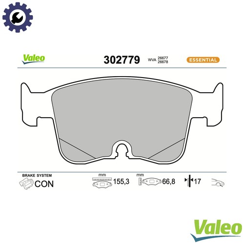 Brake pad set disc - brake,