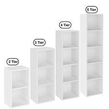 Cube 5 tier - 2, wood