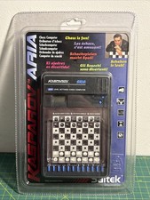 Vintage 1998 Saitek Pocket Chess Kasparov Boxed Complete Unused Sealed