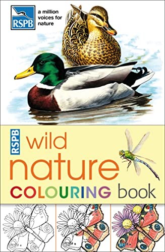 Rspb wild nature colouring - nature,