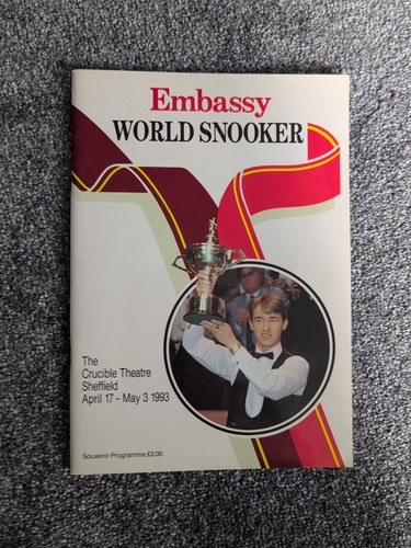 Embassy world snooker souvenir - embassy,
