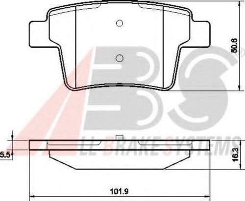 Fits 37489 brake - fits, a.b.s.