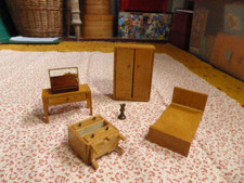 Vintage wood dolls house