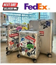 20 INCH METAL SUITCASE /