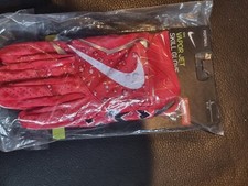 Supreme Nike Vapor Jet Skill Football Gloves Red size: L 