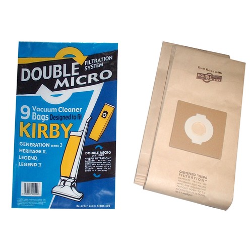 Double micro paper dust bags - micro,