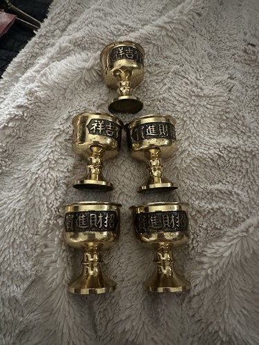 Vintage chinese brass ritual - vintage,