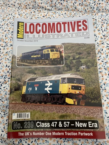 Modern locomotive illustrated - modern,