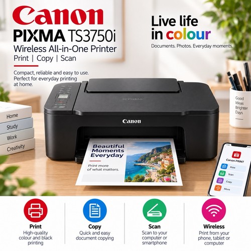 Canon pixma ts3750i wireless - canon,