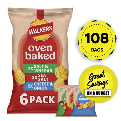Walkers crisps oven baked - walkers,