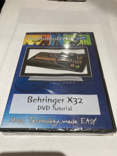 Behringer x32 dvd tutorial - behringer,