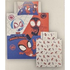 Marvel Spidey Spiderman Toddler Duvet Set Reversible Bedding