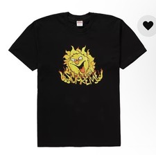 Supreme Sun Tee (Black, Small)