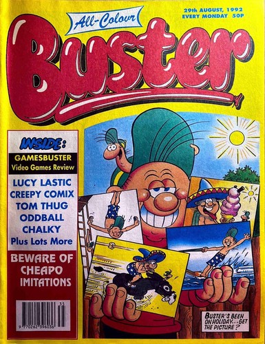 Buster comic vintage 1990s - comic,