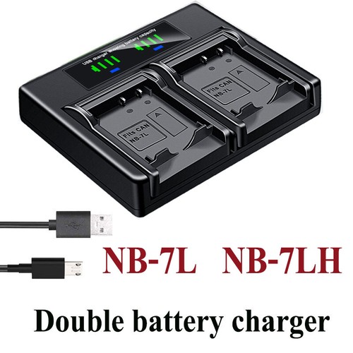 Dual battery charger - battery, canon