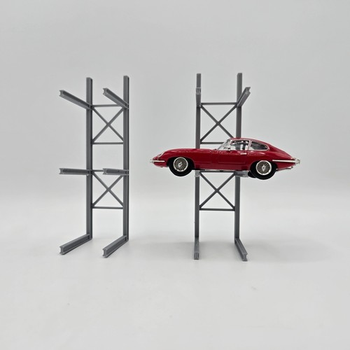 Scale scrap car racking - 1/43.5,