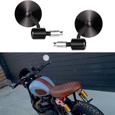 Round Motorcycle 7/8" End Bar