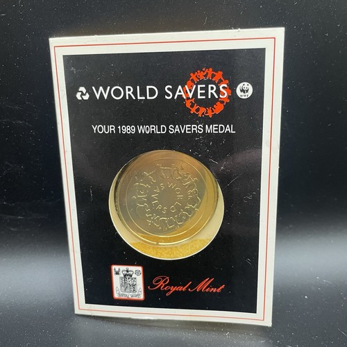 Natwest world savers medal - world,