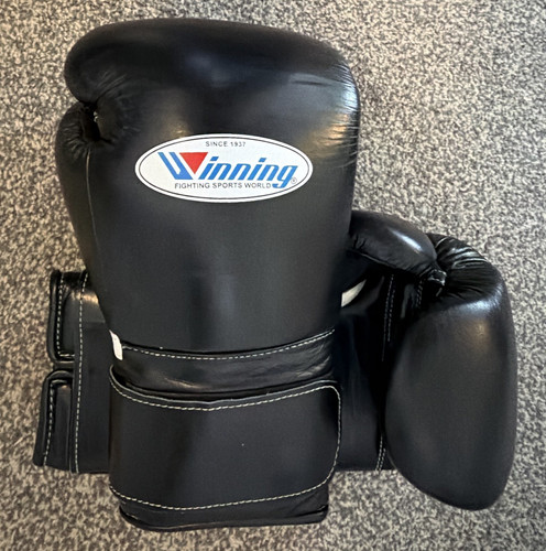 Winning black strapped boxing - winning,