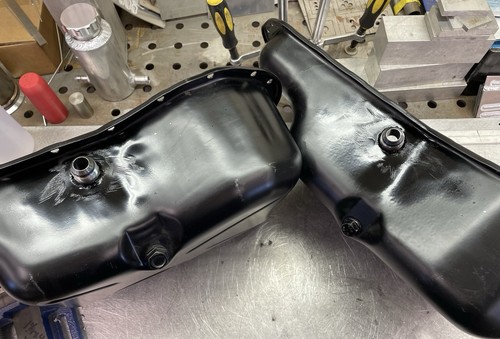 Engine oil pan - engine,
