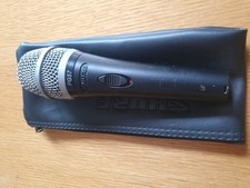 Microphone. Shure PG57 dynamic mic. with Shure case wired connection Black