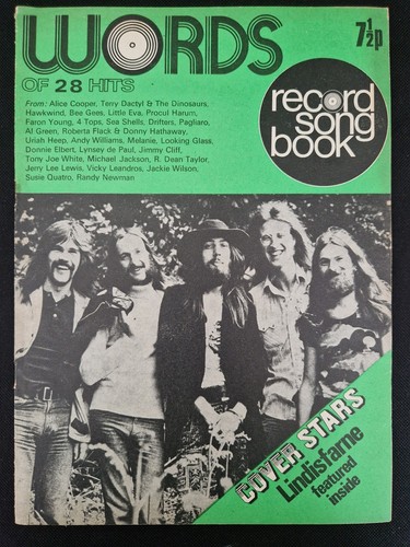 Words record song book - record,