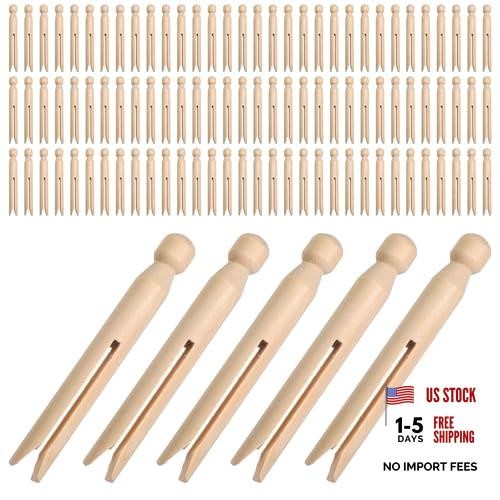 Vintage dolly clothespins - dolly,