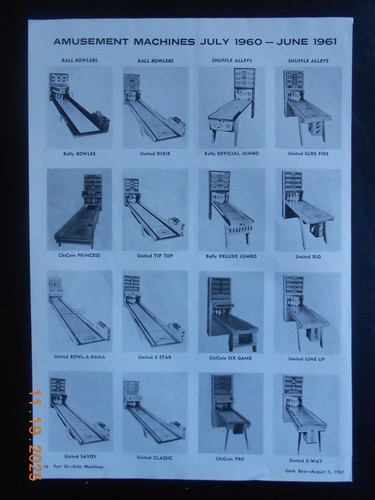 1961 amusement machines - 1961,