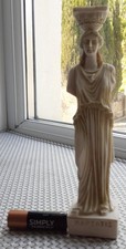 Vintage Alabaster Caryatid