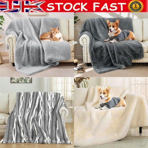 Thick super soft throw blanket - super,