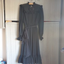 Vtg 70s Susie G Prairie Dress