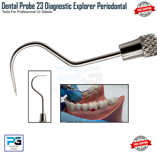 Dental probe explorer - dental, hook