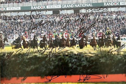 Grand national multi - grand, signed