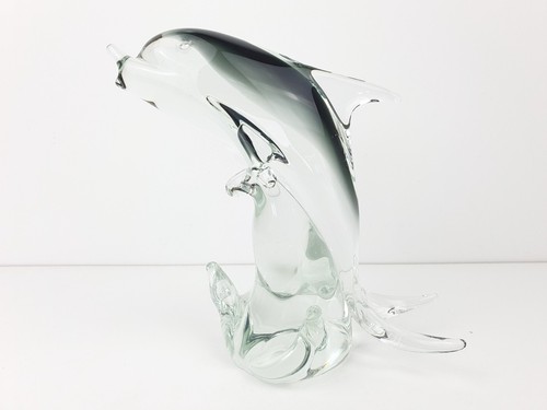 Murano clear glass smokey grey - murano,