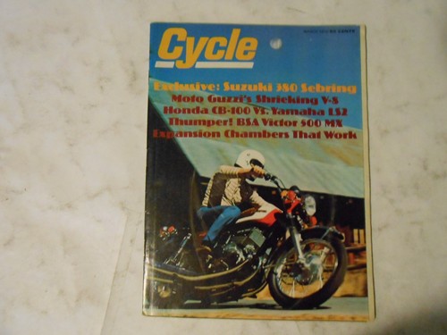 March 1972 cycle magazine bsa - march,