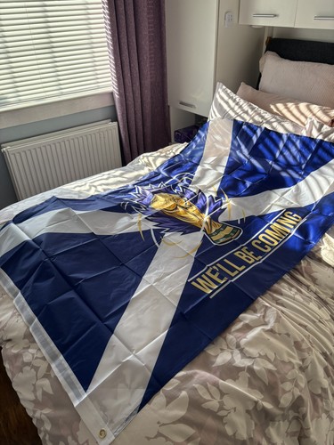 Scotland world cup flag - cup, lion