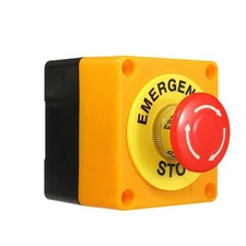 Red Mushroom Emergency Stop