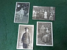 MERTHYR TYDFIL Wales Group X4 WWI Soldier Welsh Guards? Netley RN Hospital