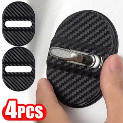 4pcs black carbon fiber - carbon,