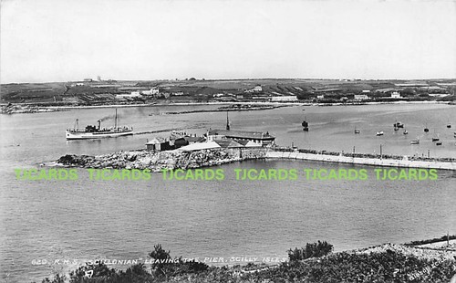 1953 scilly isles rms - ,