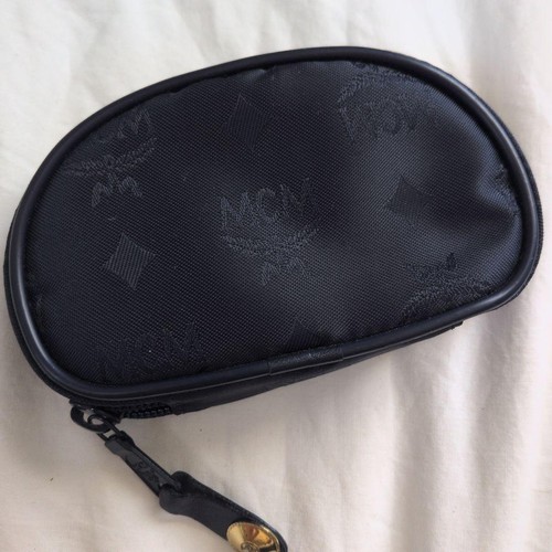 Mcm logo allover pattern pouch - allover,