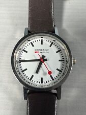 Mondaine Official  Swiss Railway Watch SBB CFF FFS 30313 Vintage Watch 36mm