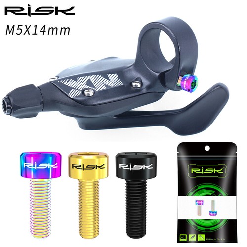 Risk 14mm titanium bike - risk, m5*14mm