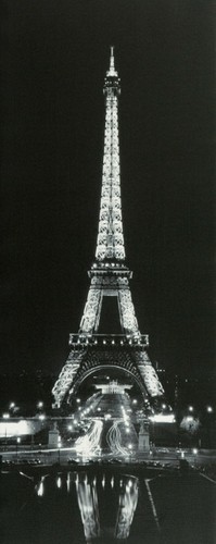Large eiffel tower - large, night