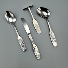 Vtg Beram Rostfrei 4 Pc Child