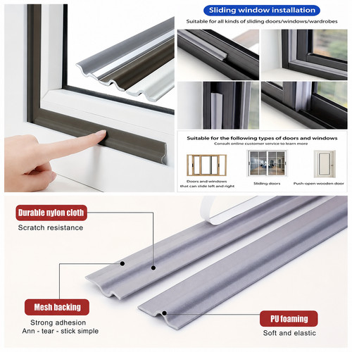 Seal adhesive draught - draught, excluder