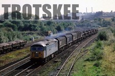 35mm Slide BR British Railways Diesel Loco Class 56 56131 Clay Cross 1997 Orig