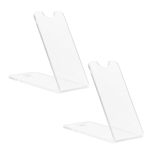 Transparent acrylic pen holder - transparent,